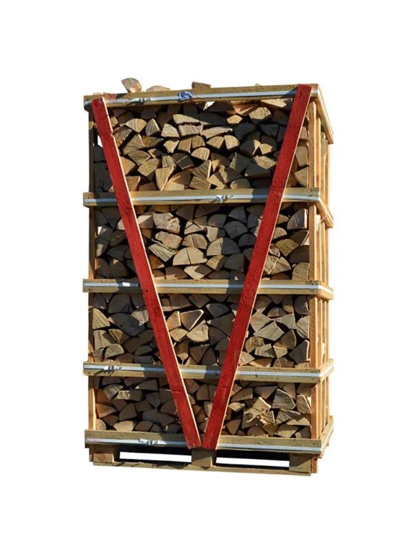 Ultra droog eiken brandhout 25 cm pallet
