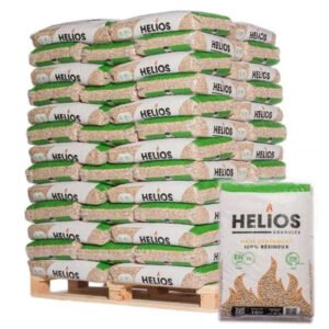 Pellet Helios-pallet van 65 zakken van 15 kg