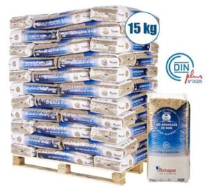 Butagaz Pellet - pallet van 66 zakken van 15 kg