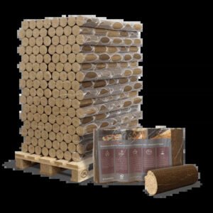 Premium beukenhoutbriketten 160 x 6 kg